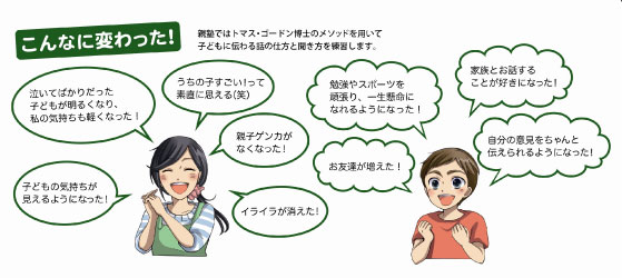 子育て中のあなたへ親業で変わる